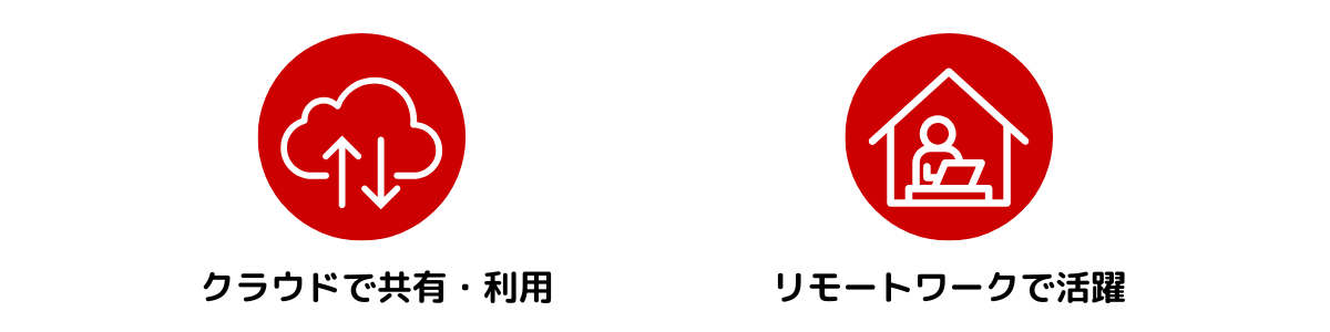 PDFの共有機能の活用事例